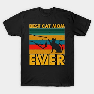 Best Cat Mom Ever T-Shirt